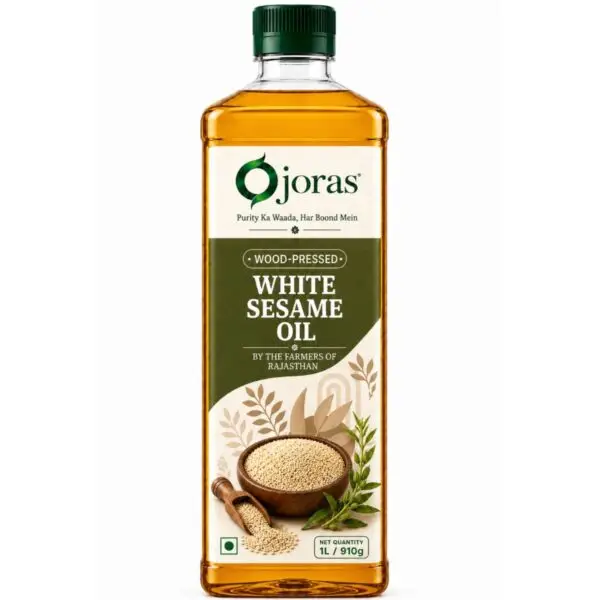 OJORAS Wood Pressed Groundnut Oil 500ml | Traditional Kolhu