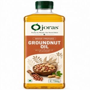 OJORAS Traditional Wooden Kolhu Groundnut Oil – 1 Litre
